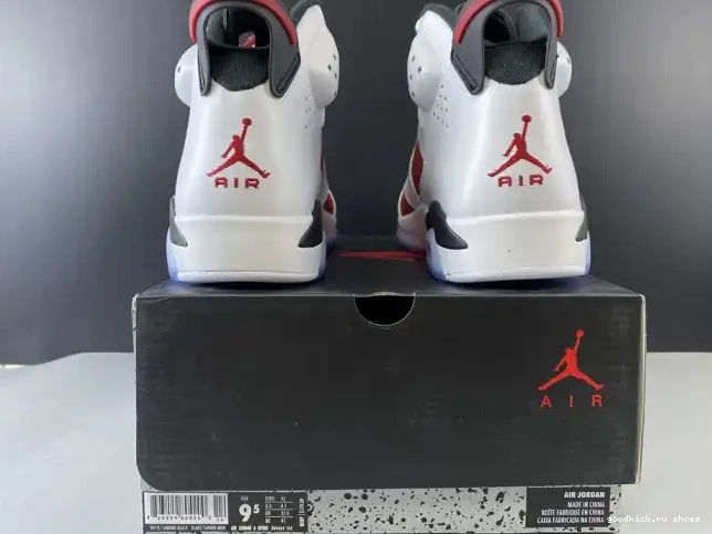 JORDAN RETRO 2014 384664-160 AIR 'CARMINE' 6 0530